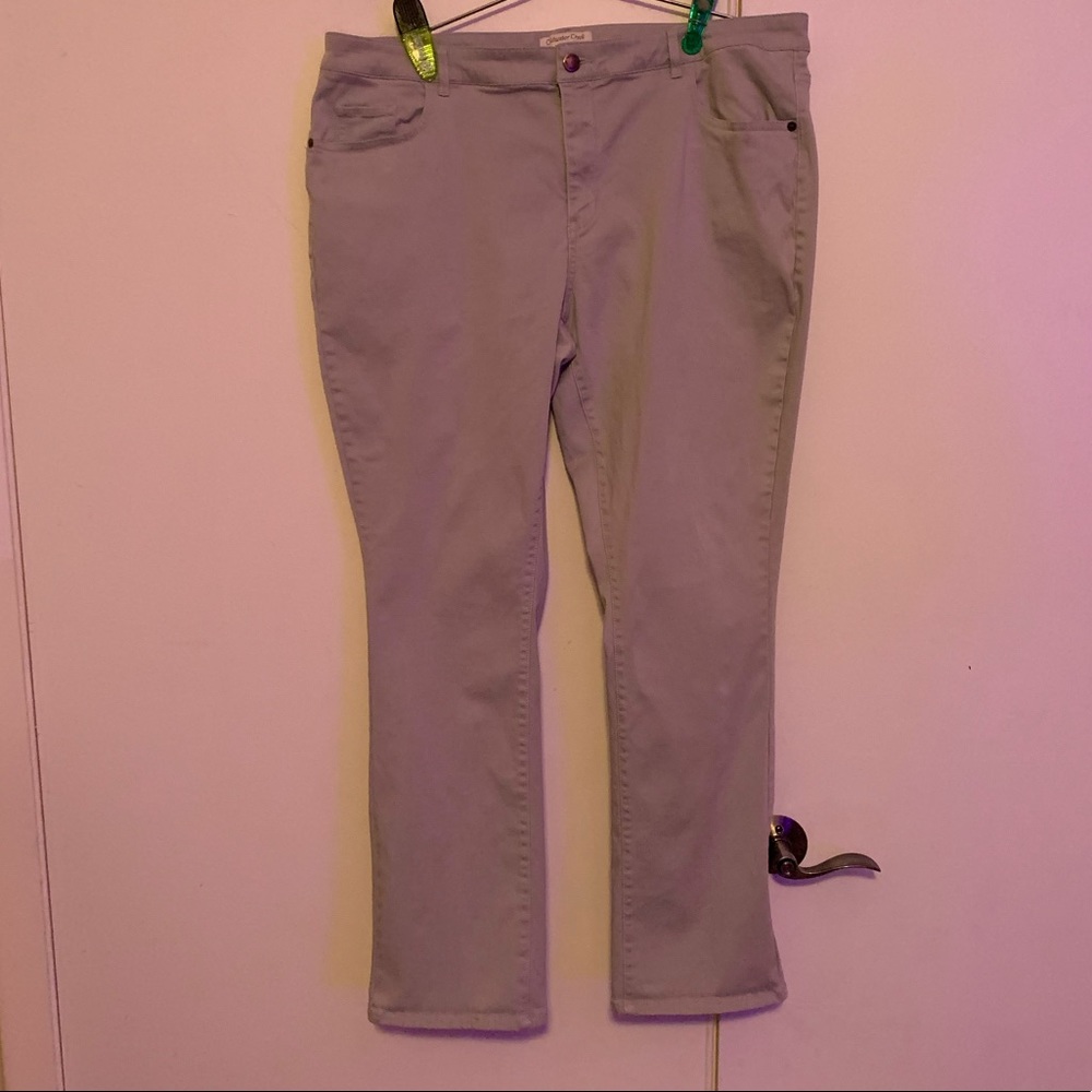 Super comfortable tan jeans